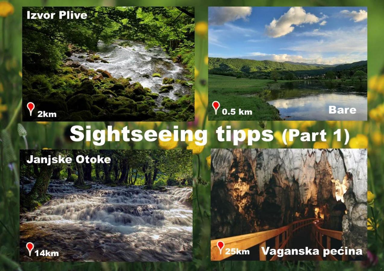 Sipovo Vacation Home Pliva מראה חיצוני תמונה
